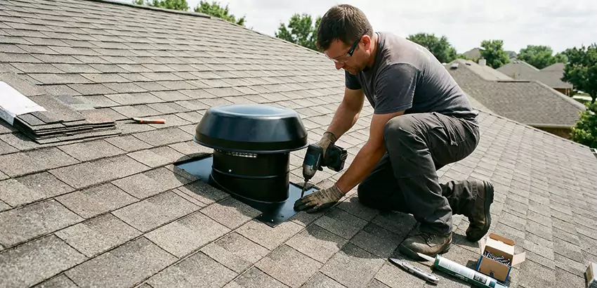 Roof Vent Fan Installation in Blacklick