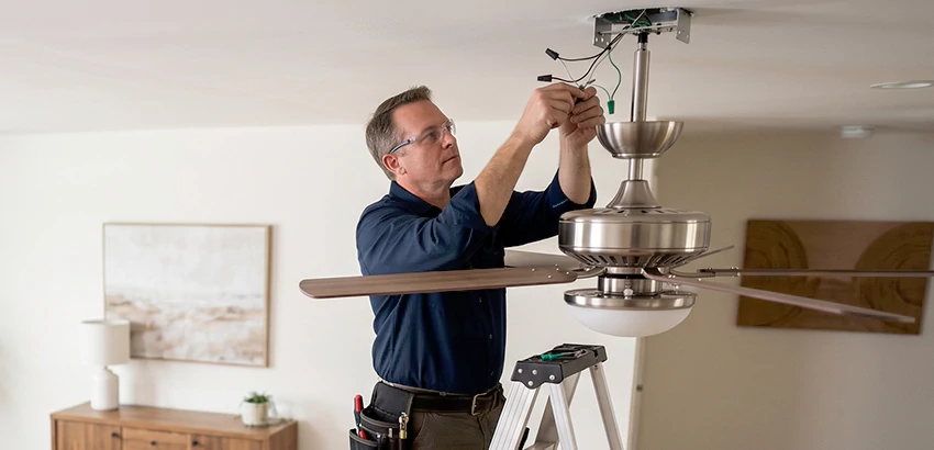 Ceiling Fan Light and Switch Repair in Blacklick