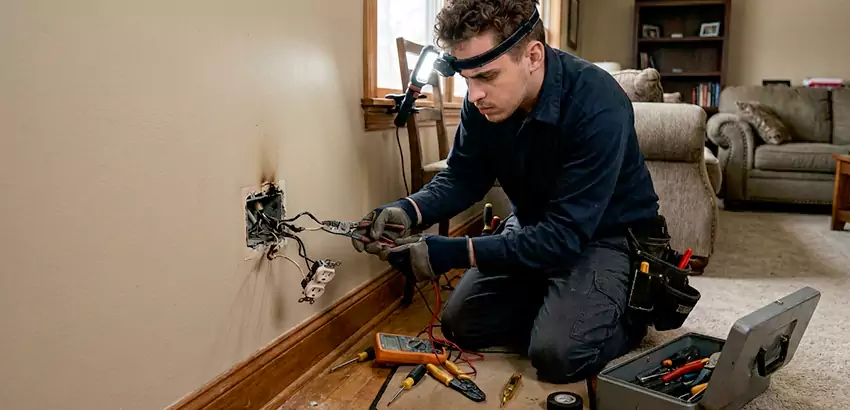 Short Circuit and Dead Outlet Repair in Blacklick