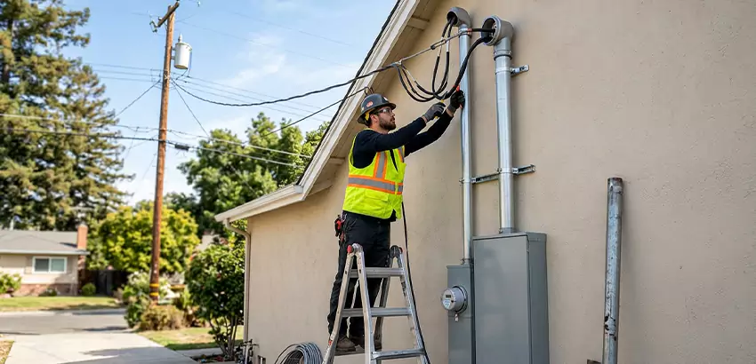 Electrical Service Entrance and Mast Upgrade in Blacklick