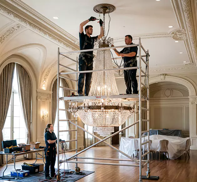 Professional Chandelier Installation: Your Local Fixture Team in Blacklick, OH