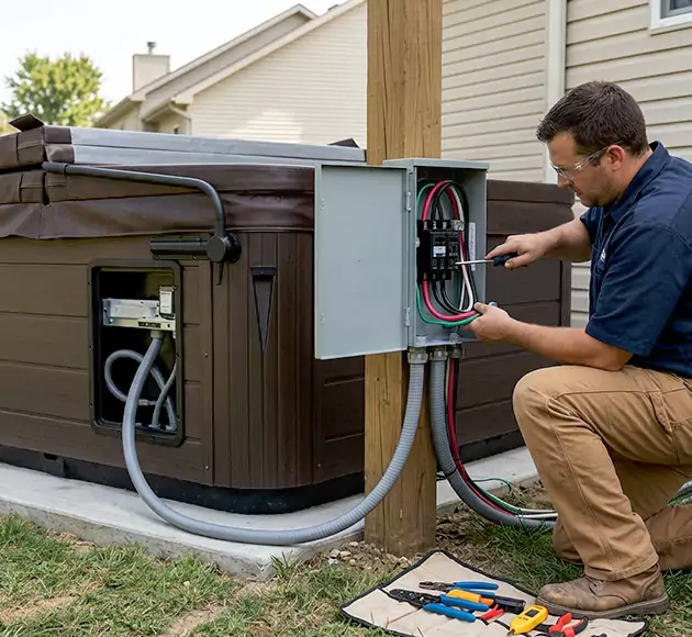 Professional Hot Tub Electrical Installation: Your Local Spa Wiring Team in Blacklick, OH