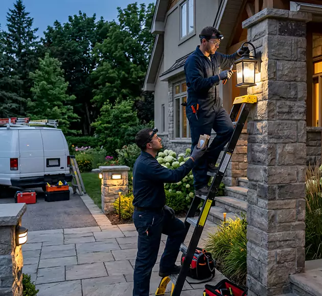 Professional Outdoor Lighting Repair: Your Local Fixture Fix Team in Blacklick, OH