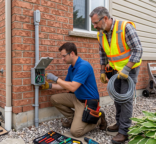 Professional Outdoor Outlet Installation: Your Local Exterior Wiring Team in Blacklick, OH