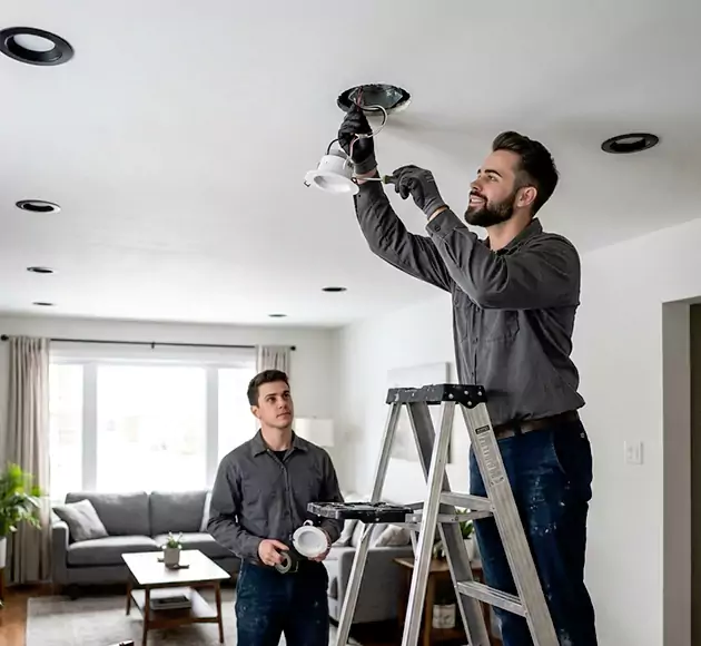 Professional Recessed Lighting Installation: Your Local Lighting Team in Blacklick, OH