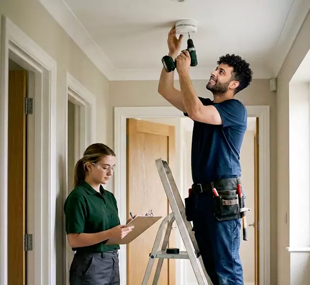 Professional Smoke Alarm Installation: Your Local Fire Safety Team in Blacklick, OH